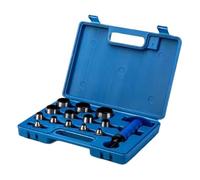 Luwecf Ensemble de Perforatrices avec Boîte de Rangement et Accessoires - Kit de Perforation Portable pour Joints, Vêtements