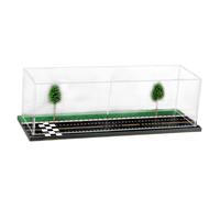 Luwecf Ensemble de Présentoirs pour Voitures Miniatures à L'Échelle 1:64, Collection de Stockage, Route 66