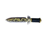 Luwecf Épée Factice Jouet pour Arts Martiaux Épée Courte Imitation Couteau Accessoire D'Entraînement Matériau PU Flexible Adapté Aux Enfants Adultes Scènes C, Style A