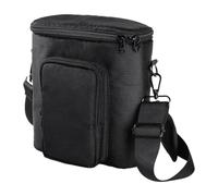 Luwecf Étui Rangement pour Jumelles, Facile à Transporter, Portable et Polyvalent, Noir, idéal pour la randonnée, l'escalade et Les activités Plein, pour 50 Mm