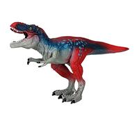 Luwecf Figurine Dinosaure Tyrannosaurus Rex Miniature pour Collection, rouge Bleu