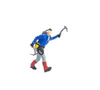Luwecf Figurines 1/87 de personnes pour projets de bricolage, alpinisme, bleu