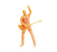 Luwecf Figurines En Résine Non Peintes 3x1:64, Modèles de Musiciens