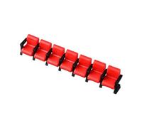 Luwecf Film Chaises Diorama Miniature Sièges, Jeu de Rôle, Ensemble de 7 Fauteuils Reliés en PP, Décor Réaliste pour Microcosme, pour Collection Scène Bureau Maison, 7 X 1 X 1.2 Cm