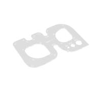Luwecf Gabarit de Couture d'angle Arrondi, Outil de Positionnement du Cuir pour Sacs à Main Femme, Débutant, 15.5 Cm X 9.5 Cm X