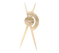 Luwecf Gabarit de Sourcils Précis, Règle à Gabarit, Outil de Modelage Amovible En Acier Inoxydable, Outil Réglable, Adapté Aux Professionnels et Aux Bricoleu, Or