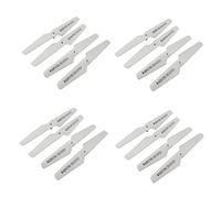 Luwecf 'hélice 16 Pièces pour X5c X5sw X5sc X55 Pièce Détachée Drone, Blanc