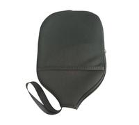 Luwecf Housse de Raquette Pickleball Antichoc Étui Néoprène Légère Fermeture Zippée Poche Filet Stockage Convient Aux Joueurs Déplacement Loisirs Activités S, Noir