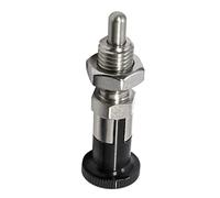 Luwecf Indexeur à Goupille Acier Inoxydable Non Verrouillable Plunger de Positionnement Axe de Guidage Goupille Cylindrique Adapté pour Fixation Maintenance, SXYKN10 M10