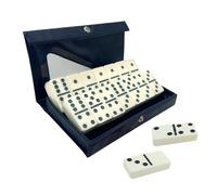 Luwecf Jeu de Dominos Double Six, Jeu de Famille Amusant, Jeu de Table pour Filles