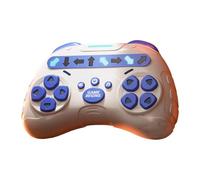 Luwecf Jeu de Rythme Portable avec Fonction de Poussée, Jouet éducatif pour Tous âges, Bleu
