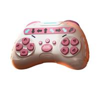 Luwecf Jeu de Rythme Portable avec Fonction de Poussée, Jouet éducatif pour Tous âges, Rose