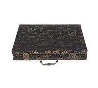 Luwecf Jeu D'échecs Chinois de Luxe (Xiangqi) avec En PU et Pièces En Palissandre