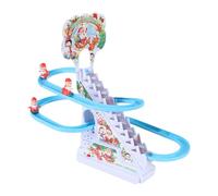 Luwecf Jouet D'aventure et de Glissade Festive Du Père Noël pour Enfants, 3 Père Noël