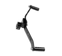 Luwecf Levier de Pièce Universelle Pédale Démarrage Aluminium Alliage Solide Montage Simple Convient pour Cyclistes Entretien, Noir