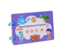 Luwecf Livre D'autocollants Réutilisable Brain Teaser Static Activity Linder Livre pour Enfants Cadeau D'anniversaire, Style 2