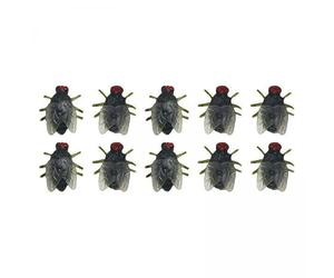 Luwecf Lot de 6 Mouches Farceuses pour Halloween, 2 pièces
