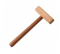 Luwecf Marteau de Métallurgie Maillet Simple en Bois Outil Façonnage Précis Manche Stable Adapté aux Travaux Fins Bijoux Atelier Manuels, Marteau De Mise En Forme Vertical Avec Laque