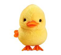 Luwecf Mini Jouets D'horlogerie, Jouet de Poupée Mécanique de Poussin de Haute Qualité, Jouet de Saut de Canard de Poussin En Peluche de Dessin Animé, Jouet, Canard sauteur jaune