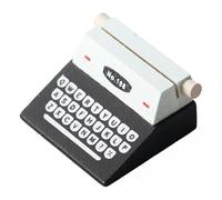 Luwecf Mini Machine à écrire à L'échelle 4x 1/12 pour Le Jeu et La Décoration de La Maison de Poupée