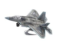 Luwecf Modèle D'avion de Chasse 3D, Puzzle à Construire, Kit de Collection pour Adultes et Enfants, Style b