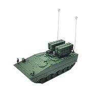 Luwecf Modèle de Char 1/72 Chariot Chenillé Puzzle pour Collection Enfants, Vert