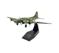 Luwecf Modèle de Chasseur Moulé sous Pression B17 1:144 avec Base pour Bibliothèque, Bureau, Salon