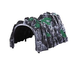 Luwecf Modèle de Train Paysage Tunnel Rocheux 1:87 Accessoires de Jardin pour Enfants, Multicolore