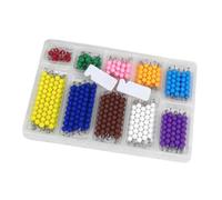 Luwecf Montessori Perles Classique Jouet Mathématique pour Enfants Garçons Filles Enfants