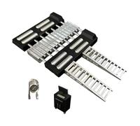 Luwecf Moteur Miniature Équipement Garage Atelier Modèle Voiture Lifter Fonction Résine Adapté à la Collection Photographie Scène Maquette 1/64, Noir