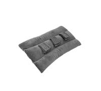 Luwecf Oreiller Ceinture Sécurité Rectangulaire Trois Sangles Maintien Robustes Revêtement en Polaire Agréable au Toucher Cœur en Polyester Protection Ciblée