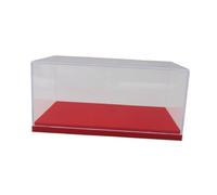 Luwecf Organisateur de Collection de Voitures Miniatures 1:43 pour Figurines Miniatures et Protection Contre La Poussière, Rouge