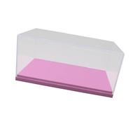 Luwecf Organisateur de Collection de Voitures Miniatures 1:43 pour Figurines Miniatures et Protection Contre La Poussière, Rose