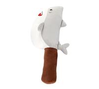 Luwecf Ornement en peluche requin pour décoration intérieure, Gris