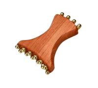 Luwecf Outil de Drainage Facial Gua Sha, Améliore Les Rides, En Bois, Multifonctionnel, Portable, pour Entreprises