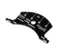 Luwecf Outil de Grattoir pour Pont de Violon Taille 4-4, Alto