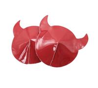 Luwecf Pasties Adhésifs pour tétons Invisibles en Cuir Pu et Silicone Doux Confortables et Réutilisables sans Ni Gêne Adaptés à la Fête Danse et