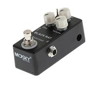 Luwecf Pédale D'effet de Distorsion pour Guitare Black Rat En Alliage D'aluminium True