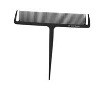 Luwecf Peigne à Cheveux Peigne de Coloration Peigne à Mèches Outil de Coiffure Portable Matériau Pp Confortable Approprié pour Femmes Hommes Salon Coiffure U, Noir