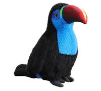 Luwecf Peluche Toucan Robuste et Polyvalente, Cadeau D'anniversaire Réaliste pour La Maison, Un Café, Une Chambre Ou Un Hôtel, Bleu