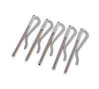 Luwecf Pince à Billets en Argent, 5 Pièces, Barre de Portefeuille, Pièces de