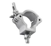 Luwecf Pince d'éclairage professionnelle en aluminium pour événements live, Argent 24 à 26mm