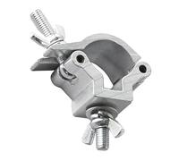 Luwecf Pince d'éclairage professionnelle en aluminium pour événements live, Argent 25 à 30mm