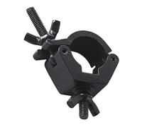 Luwecf Pince d'éclairage professionnelle en aluminium pour événements live, Noir pour 30 à 36mm
