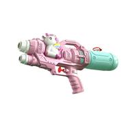 Luwecf Pistolet a Eau Enfant Pistolet a Eau, Pistolet à Eau Pistolet Eau Pistolet à Eau Enfant Léger et Portable pour Les Activités Estivales, Licorne Rose
