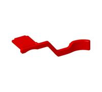 Luwecf Poignée Appareil Photo Accessoire Caméra Support Repose Pouce Aluminium Confort Main Installation Simple Convient à La Prise de Vue Extérieure, Rouge