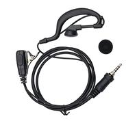 Luwecf Police Oreillette Casque Écouteur pour 3.5mm Clip Intégré Discrétion Conversation Adapté aux Utilisateurs de Radios