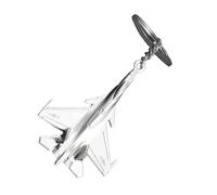 Luwecf Porte-clés Avion de Chasse, Modèle Réduit, Jouet pour Sac à Main, Accessoire pour Enfants, J 15