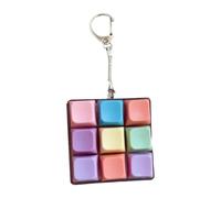 Luwecf Porte-clés Fidget Clavier Jouet 9 Touches Clavier Fidget Bouton pour Scolaire, Style F
