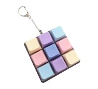 Luwecf Porte-clés Fidget Clavier Jouet 9 Touches Clavier Fidget Bouton pour Scolaire, Style G